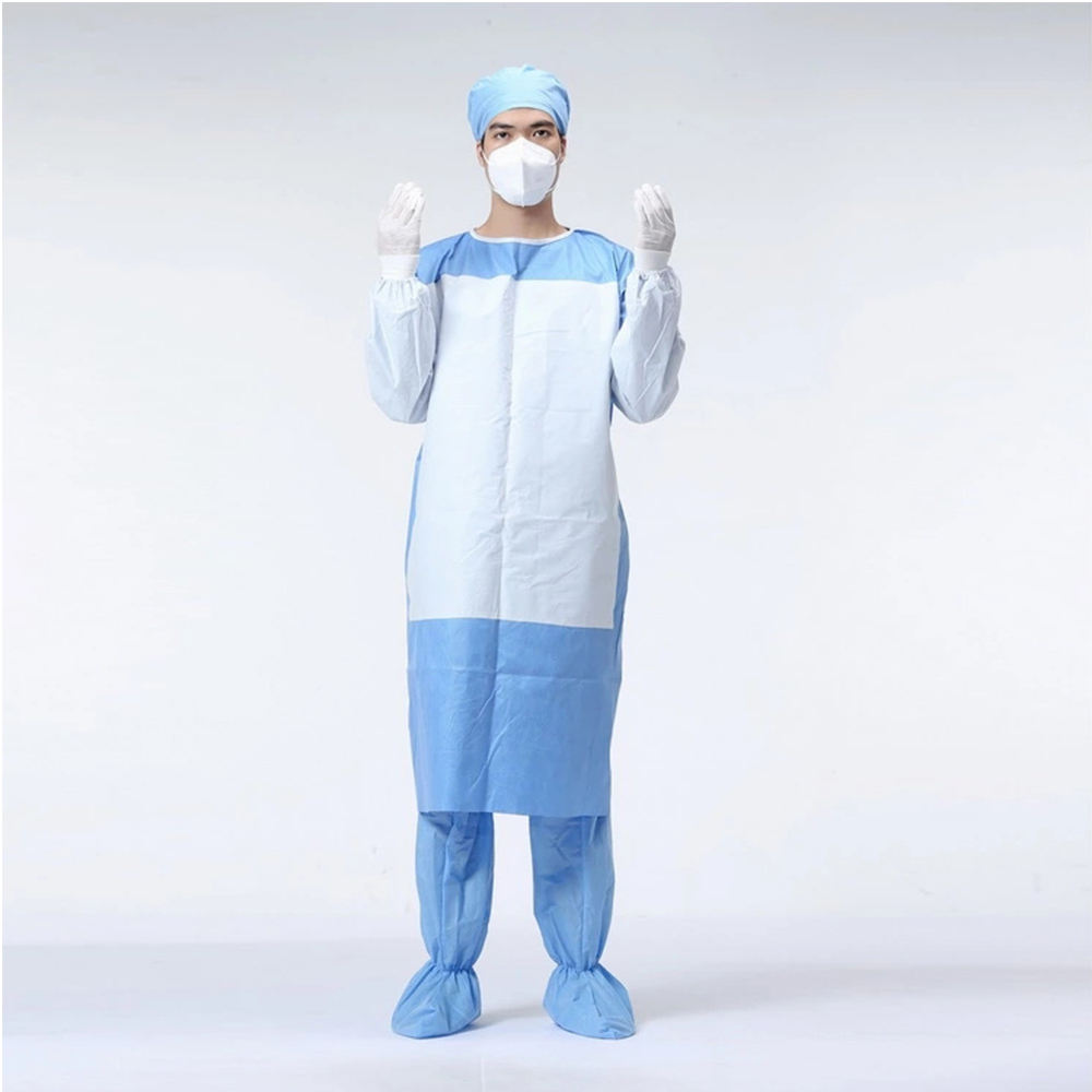 Level 4 Sterile Surgical Gown with Reinforcement